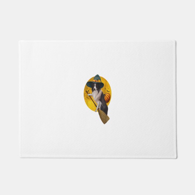 Felpudo Collie Fronteriza Halloween Disfraces Camisas Homb (Anverso)