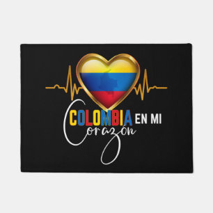 Felpudo Colombia en mi Corazón Orgullo Colombiano 