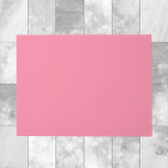 Felpudo Color sólido rosa Baker-Miller<br><div class="desc">Color sólido rosa Baker-Miller</div>