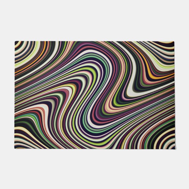 Felpudo Coloreado Brillantemente Único Cool (Anverso)