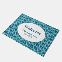 Colores de Personalizado de patrón floral de vieir