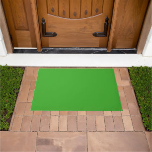 Felpudo Colores espeluznantes - Mat de puerta verde brilla