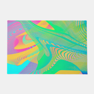 Felpudo COLORES FLUO - Arte Fractal -