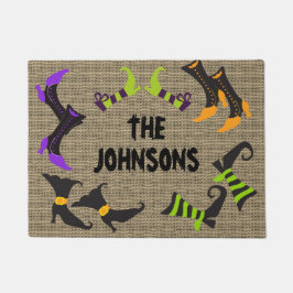 Felpudo Colorido Doormat de Halloween personalizado con no