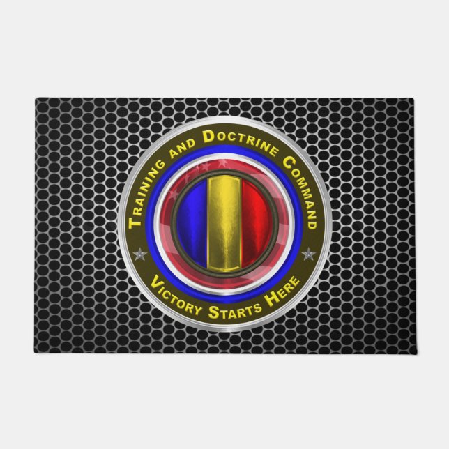 Felpudo Comando de Entrenamiento y Doctrina del Ejército (Anverso)