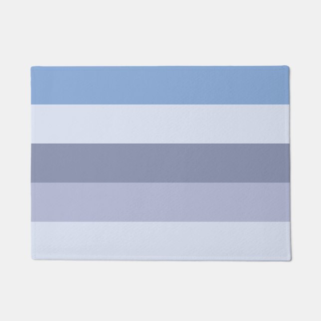 Felpudo Combinación de cinco colores (Anverso)