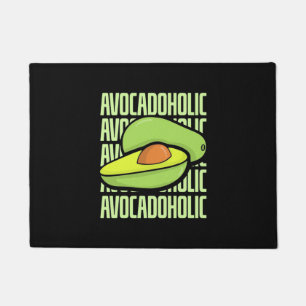 Felpudo Comida de fruta de aguacate