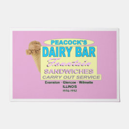 Felpudo Compañía de Crema de Hielo Peacock de Illinois