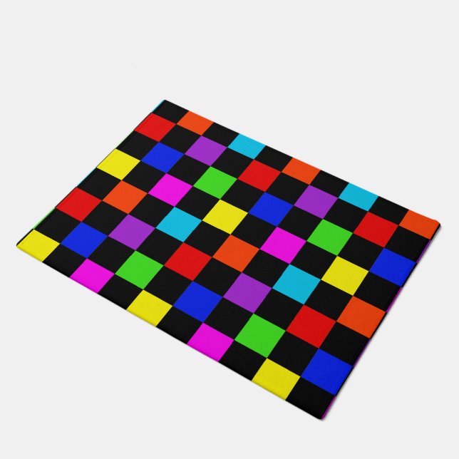 Felpudo Comprobador de neón multicolor (Angular)