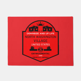 Felpudo Comunidades de casas pequeñas editables