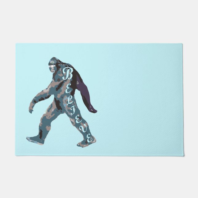 Felpudo Con todo creo (Yeti) (Anverso)