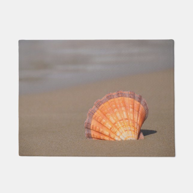 Felpudo Concha de peregrino el Shell| Creta, Grecia (Anverso)