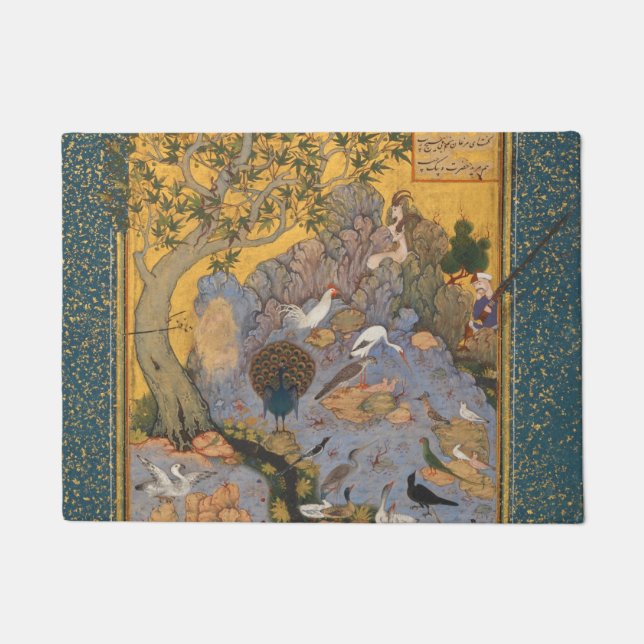 Felpudo Concurso De Las Aves Por Habiballah De Sava (Anverso)