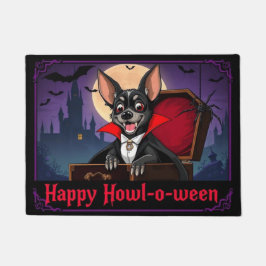 Felpudo Conde Xoloitzcuintli Feliz Día de Brujas