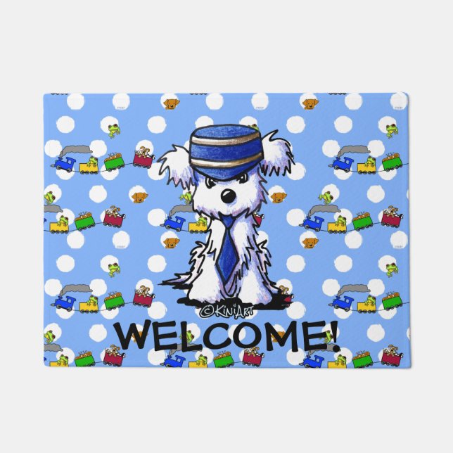 Felpudo Conductor de trenes de Malta (Anverso)