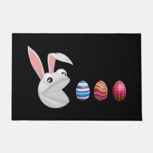 Felpudo Conejito de Pascua de la búsqueda de huevos