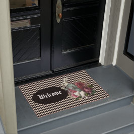 Felpudo Conejo de Alicia sobre el Personalizable Harlequin
