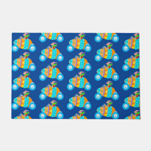 Felpudo Conejo de Pascua de vacaciones