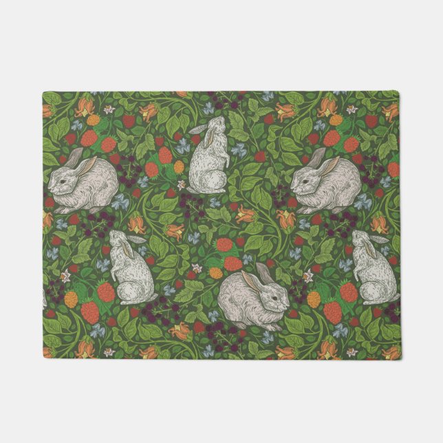 Felpudo Conejos en el Doormat de Briar Patch (Anverso)