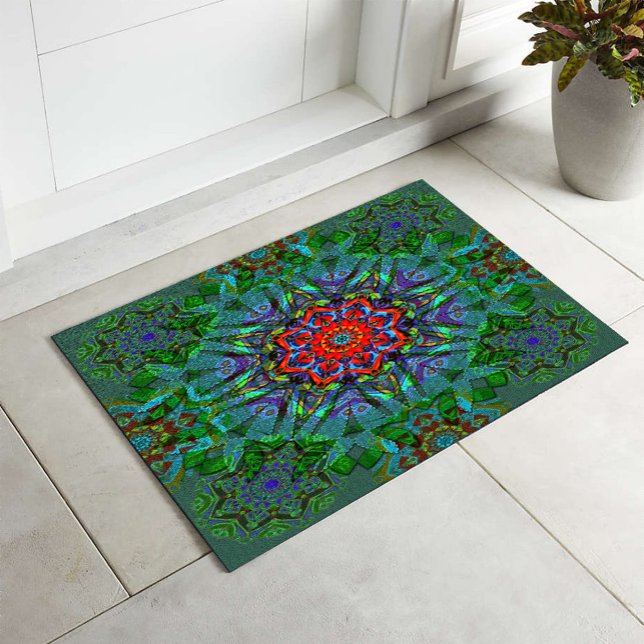 Felpudo Confianza textil mandala (Subido por el creador)