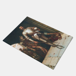 Felpudo Conquista (Caballero Victorioso en la Edad Media)