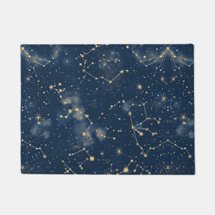 Felpudo Constelación celeste - Noche estrellada (5)