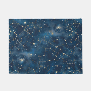 Felpudo Constelación celeste - Noche estrellada (6)