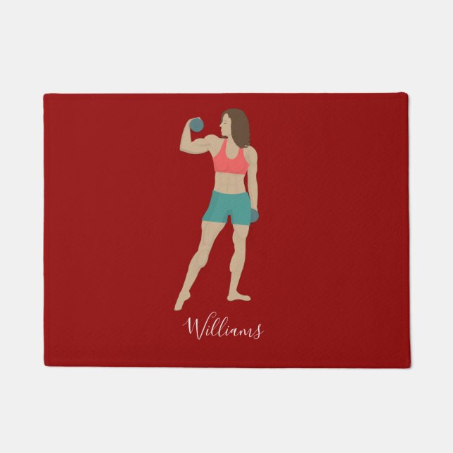 Felpudo Construcción de cuerpos (Anverso)