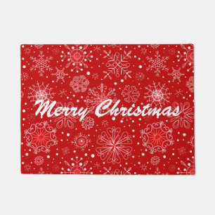 Felpudo Copos de Nieve