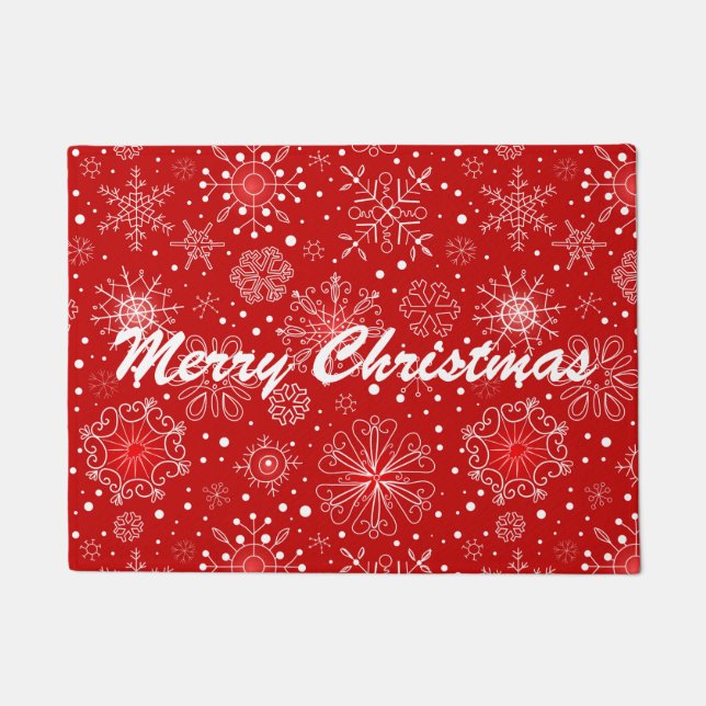 Felpudo Copos de Nieve (Anverso)