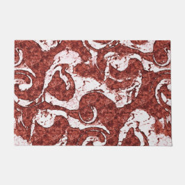 Felpudo Corales rocosos accidentados y puntos blancos