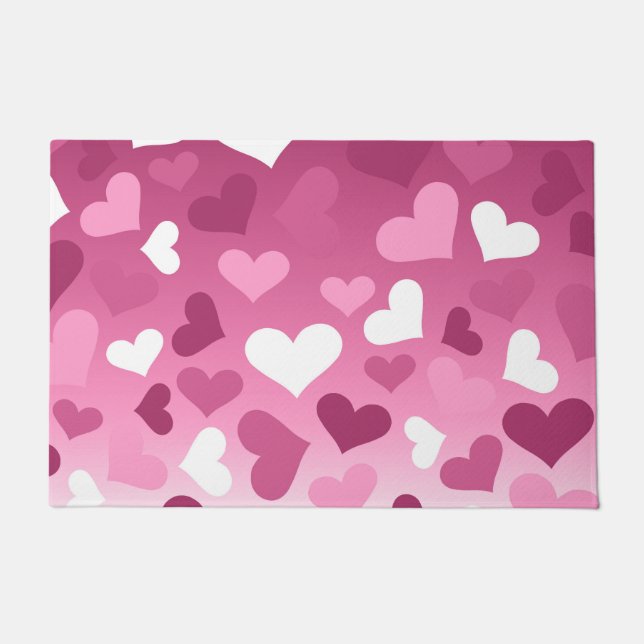 Felpudo Corazones de San Valentín (Anverso)