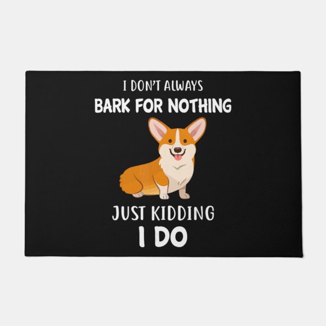 Felpudo Corgi (Anverso)