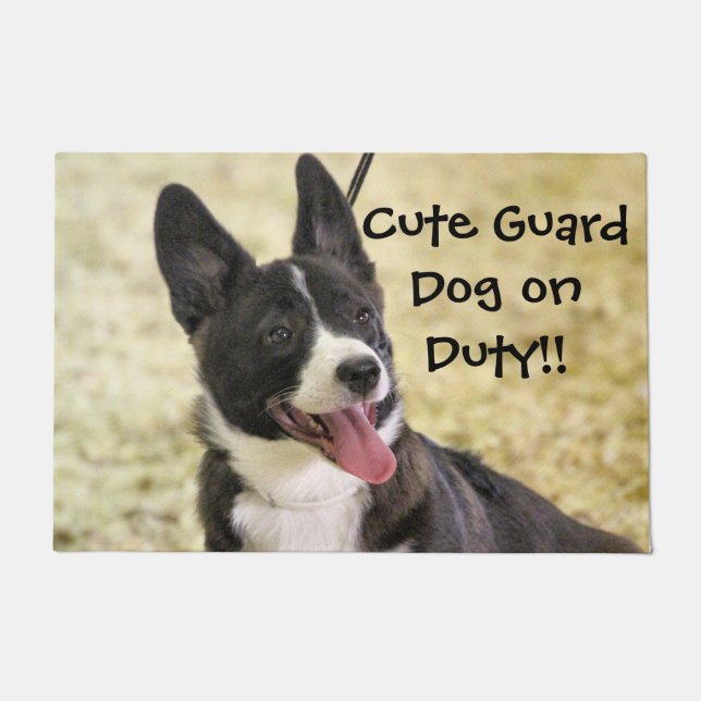 Felpudo Corgi (Anverso)