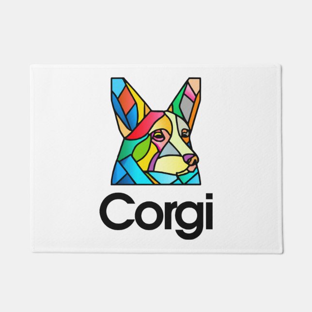 Felpudo Corgi Dueño de perro Pembroke Welsh Corgi Hombres  (Anverso)