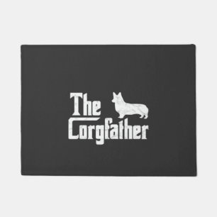 Felpudo Corgi Papá el Corgfather Camiseta Divertida para A