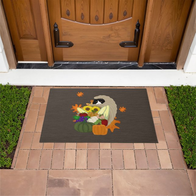 Felpudo Cornucopia Cat (Exterior)