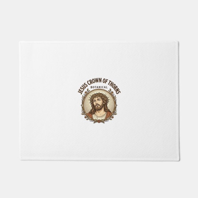 Felpudo Corona de Espinas de Jesús Botánico Corona de Espi (Anverso)