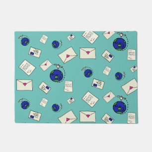 Felpudo Correo alrededor del mundo