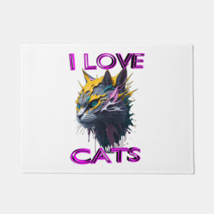 Felpudo Corto y encantador gato s6