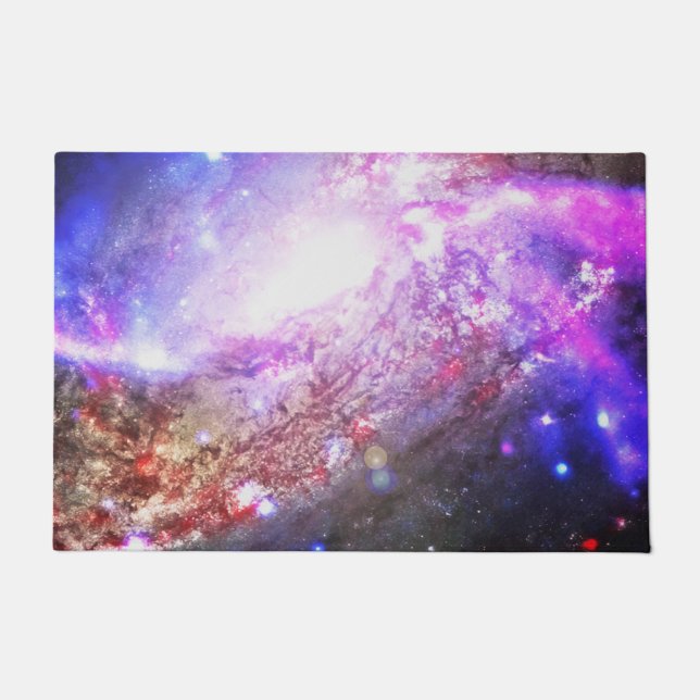 Felpudo Cosmos coloridos (Anverso)