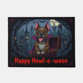 Felpudo Count Pitbull Happy Howl-o-ween