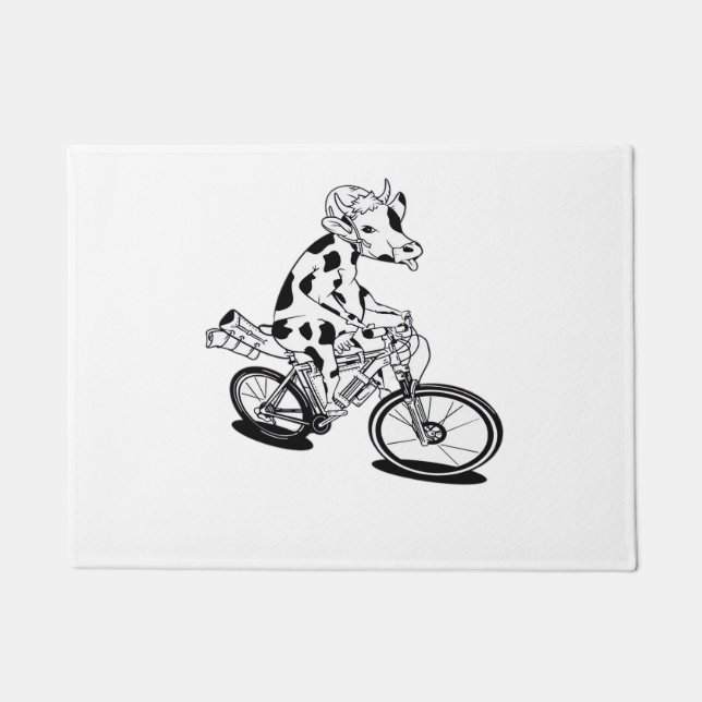 Felpudo Cow Bikepacking Classic T-Shirt (Anverso)