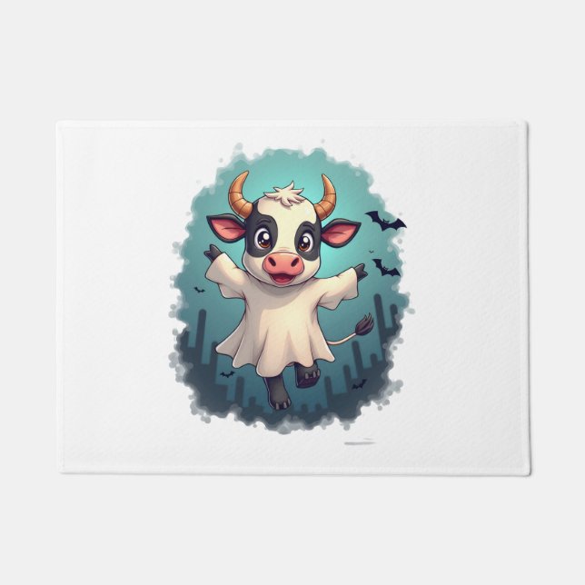 Felpudo Cow Ghost Boo-levard (Anverso)