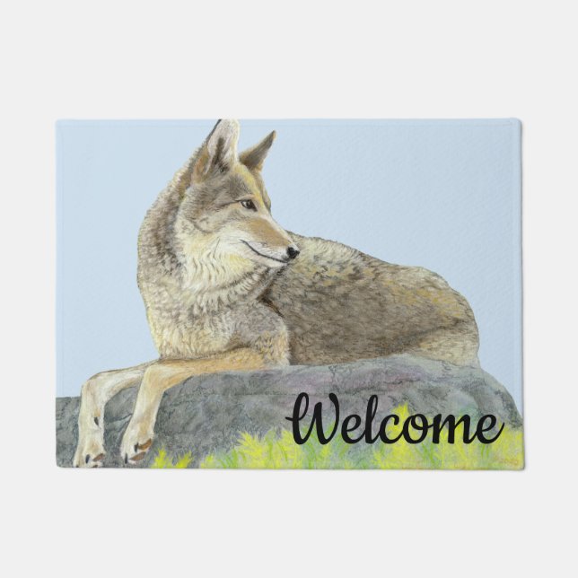 Felpudo Coyote (Anverso)