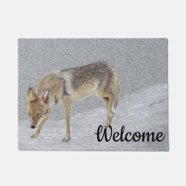 Felpudo Coyote (Anverso)