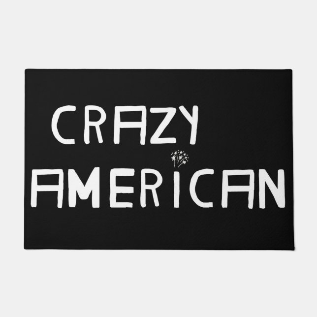 Felpudo Crazy American DOOR MAT (Anverso)