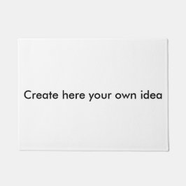 Felpudo Crea aquí tu propia idea - por Camiseta para Diseñ