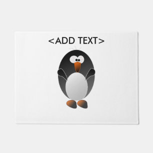 Felpudo Cree un pingüino de Linux