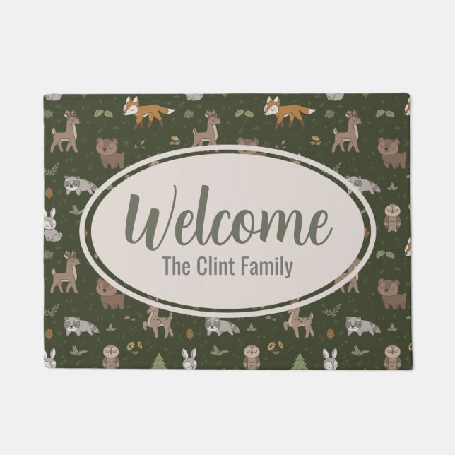 Felpudo Criaturas de la Pequeña Tierra de la Sepultura Ver (Anverso)